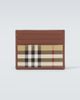 Burberry Burberry Burberry Check canvas card holder - 2