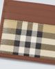 Burberry Burberry Burberry Check canvas card holder - 3
