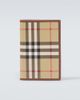 Burberry Burberry Burberry Check canvas passport holder - 1