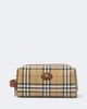 Burberry Burberry Burberry Check canvas toiletry bag - 1