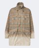 Burberry Burberry Burberry Check cotton gabardine parka - 1