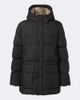 Burberry Burberry Burberry Check hooded down coat - 1