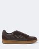 Burberry Burberry Burberry Check leather and suede sneakers - 5