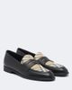 Burberry Burberry Burberry Check leather penny loafers - 1