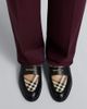 Burberry Burberry Burberry Check leather penny loafers - 3