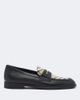 Burberry Burberry Burberry Check leather penny loafers - 6