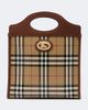 Burberry Burberry Burberry Check Medium top-handle bag - 1