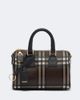 Burberry Burberry Burberry Check Mini canvas bowling bag - 1