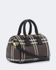 Burberry Burberry Burberry Check Mini canvas bowling bag - 4