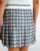 Burberry Burberry Burberry Check pleated tweed miniskirt - 4