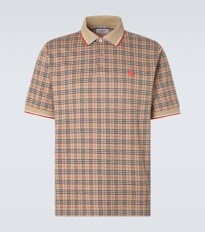 Burberry Burberry Burberry Check polo shirt