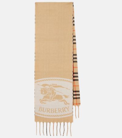 Burberry Burberry Burberry Check reversible cashmere scarf