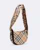 Burberry Burberry Burberry Check silk twill shoulder bag - 4