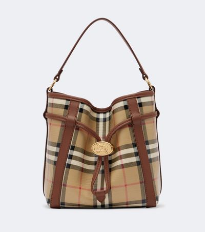 Burberry Burberry Burberry Check Small bucket bag