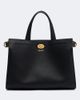 Burberry Burberry Burberry Check Small leather top-handle bag - 1