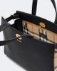 Burberry Burberry Burberry Check Small leather top-handle bag - 3