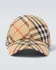 Burberry Burberry Burberry Check twill baseball cap - 1
