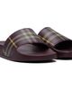 Burberry Burberry Burgundy Check Slides - 4