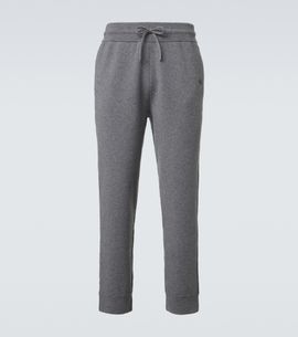 Burberry Burberry Cashmere-blend straight sweatpants