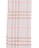 Burberry Burberry Cashmere Check Scarf Quartz Pink One - 1