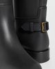 Burberry Burberry Cavalier Rain Boots Black/Archive Beige - 6