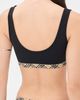 Burberry Burberry Check Trim Bikini Top Black - 3