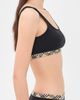 Burberry Burberry Check Trim Bikini Top Black - 4