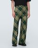 Burberry Burberry Checked wool twill straight pants - 3