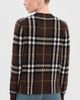 Burberry Burberry Clara Checkered Cardigan Treacle Brown - 3