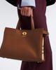 Burberry Burberry Cotswolds Burberry Check Small leather tote bag - 2