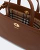 Burberry Burberry Cotswolds Burberry Check Small leather tote bag - 3