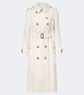 Burberry Burberry Double-breasted cashmere trench coat