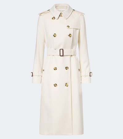 Burberry Burberry Double-breasted cashmere trench coat