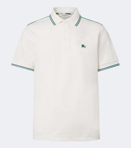 Burberry Burberry EKD cotton-blend piqué polo shirt