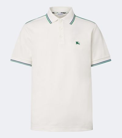 Burberry Burberry EKD cotton-blend piqué polo shirt