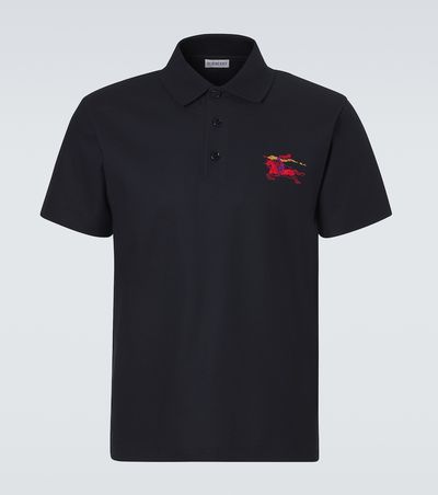 Burberry Burberry EKD cotton piqué polo shirt