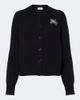 Burberry Burberry EKD embellished wool and cashmere cardigan - 1