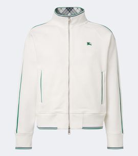 Burberry Burberry EKD jersey zip-up sweatshirt
