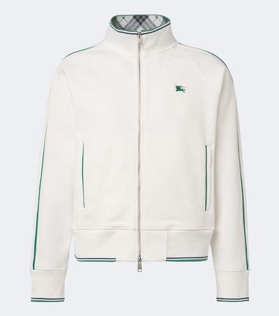 Burberry Burberry EKD jersey zip-up sweatshirt