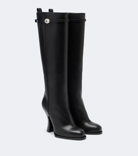 Burberry Burberry EKD leather knee-high boots