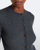 Burberry Burberry EKD ribbed-knit cashmere cardigan - 3