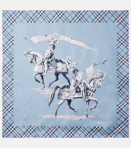 Burberry Burberry EKD silk twill scarf