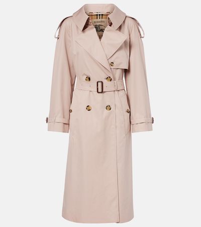 Burberry Burberry Fitzrovia cotton gabardine trench coat