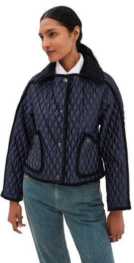 Burberry Burberry Floriston Short Jacket Storm