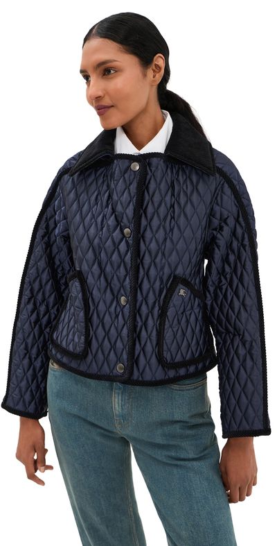 Burberry Burberry Floriston Short Jacket Storm