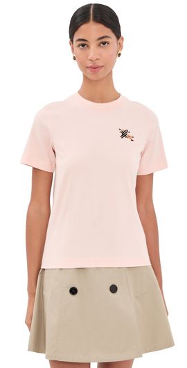 Burberry Burberry Frankie Tee Compact Pink With Sand Check