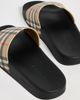 Burberry Burberry Furley Check Slide Sandals Archive Beige IP Check - 4