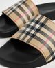 Burberry Burberry Furley Check Slide Sandals Archive Beige IP Check - 6