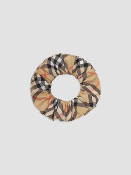 Burberry Burberry Girl's Girl's Check Cotton Scrunchie