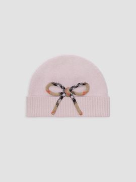 Burberry Burberry Girl's Little Girl's & Girl's Bonnie Bow Wool-Cashmere Beanie